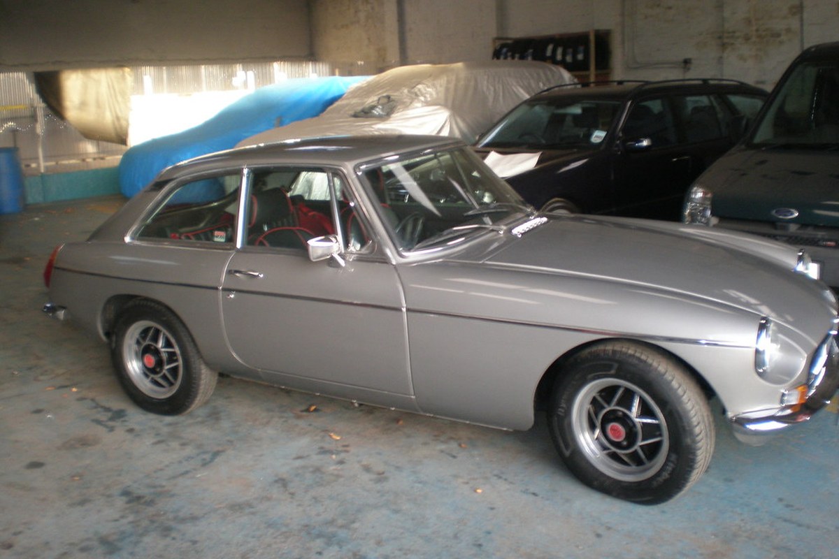 Classic restoration, primer to finish — after